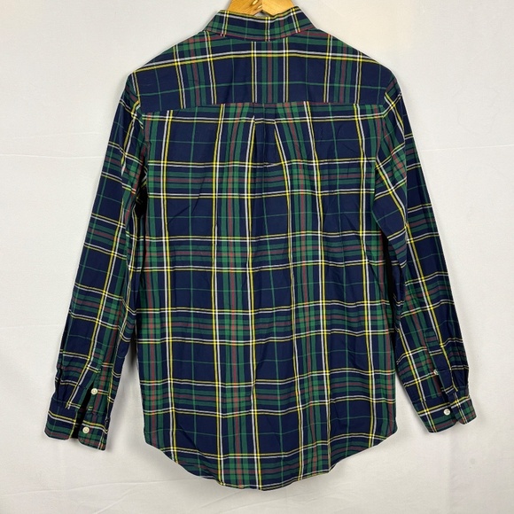 Ralph Lauren Boys Long sleeve Button Up Shirt Sz XL (18-20) Preppy Classic Navy - Picture 3 of 10